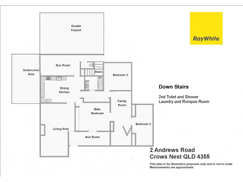 2 Andrews Road, Crows Nest QLD 4355 Floorplan