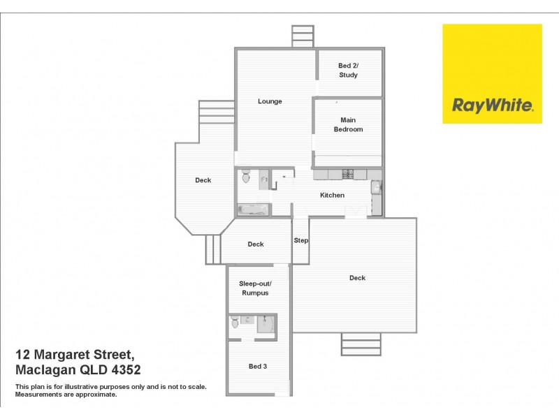 12 Margaret Street, Maclagan QLD 4352 Floorplan