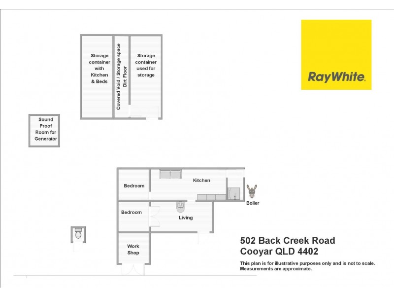 502 Back Creek Road, Cooyar QLD 4402 Floorplan
