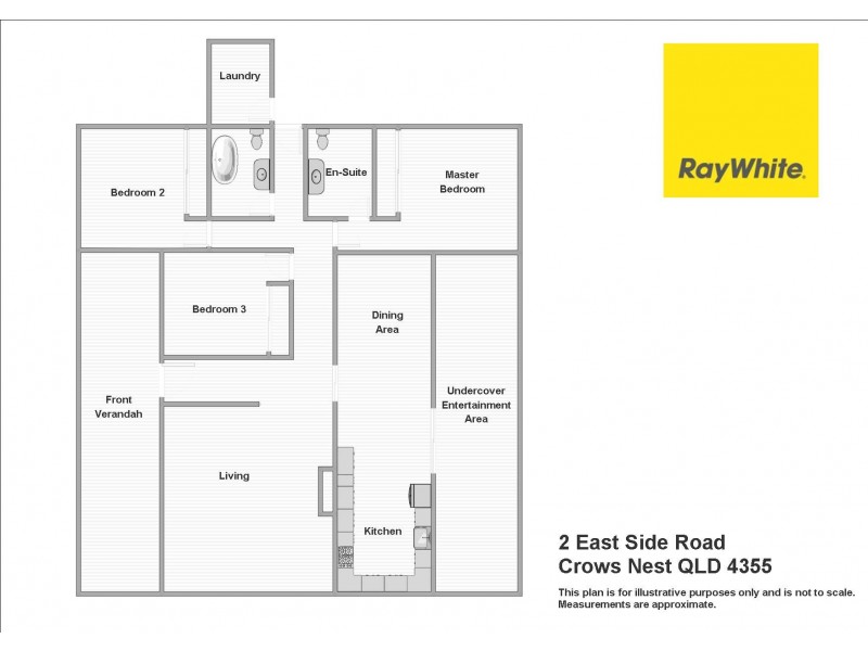 2 East Side Road, Crows Nest QLD 4355 Floorplan