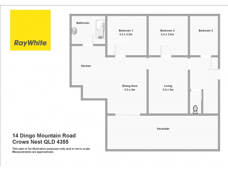 14 Dingo Mountain Road, Crows Nest QLD 4355 Floorplan