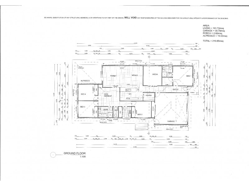 17 Creekview Crt, Lawnton QLD 4501 Floorplan