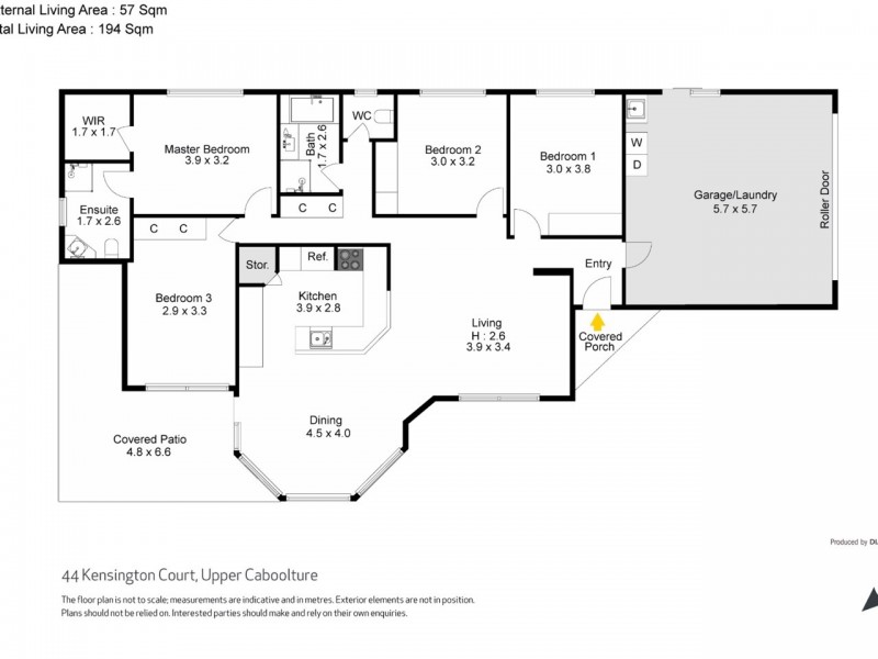 44 Kensington Court, Upper Caboolture QLD 4510 Floorplan
