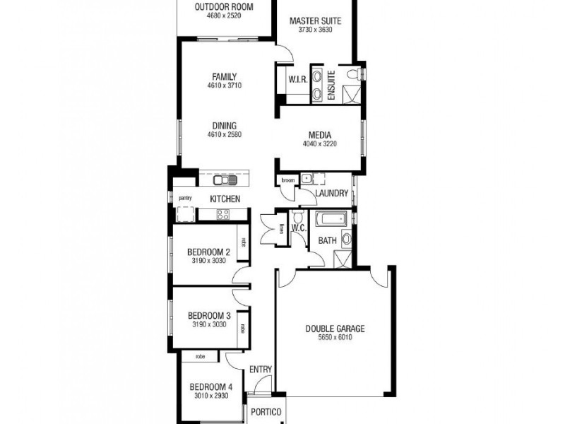 (Lot 393) 42 Hinchinbrook Circuit, Morayfield QLD 4506 Floorplan