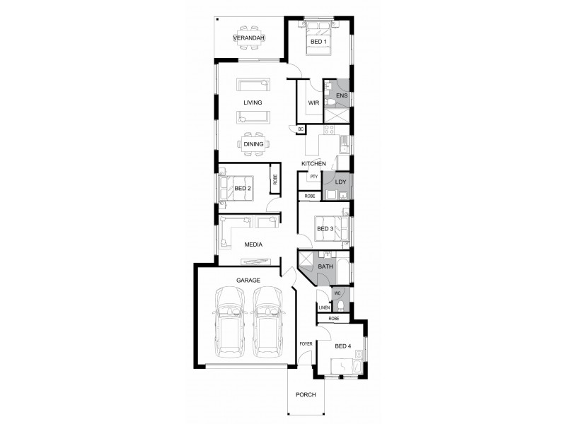 (Lot 388) 30 Hinchinbrook Circuit, Morayfield QLD 4506 Floorplan