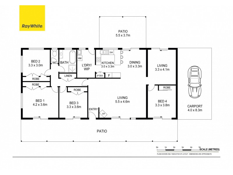 4 Mathieu Road, Petrie QLD 4502 Floorplan