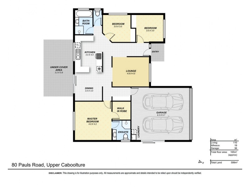 80 Pauls Rd, Upper Caboolture QLD 4510 Floorplan