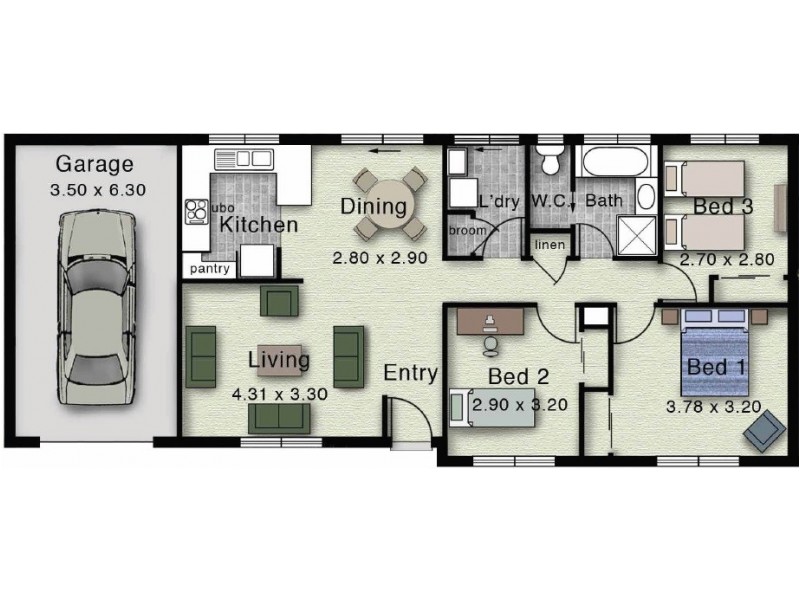 Lot 7 Wade Street, Kilcoy QLD 4515 Floorplan