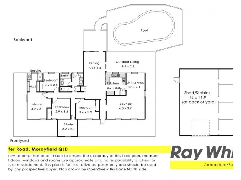 31 Conifer Rd, Morayfield QLD 4506 Floorplan