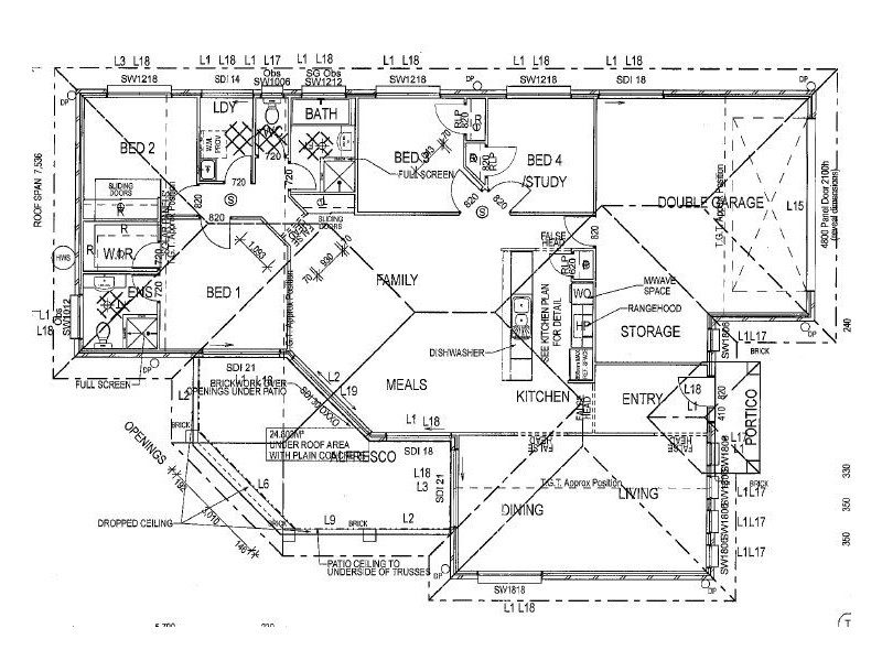 1 Dianella Ct, New Beith QLD 4124 Floorplan