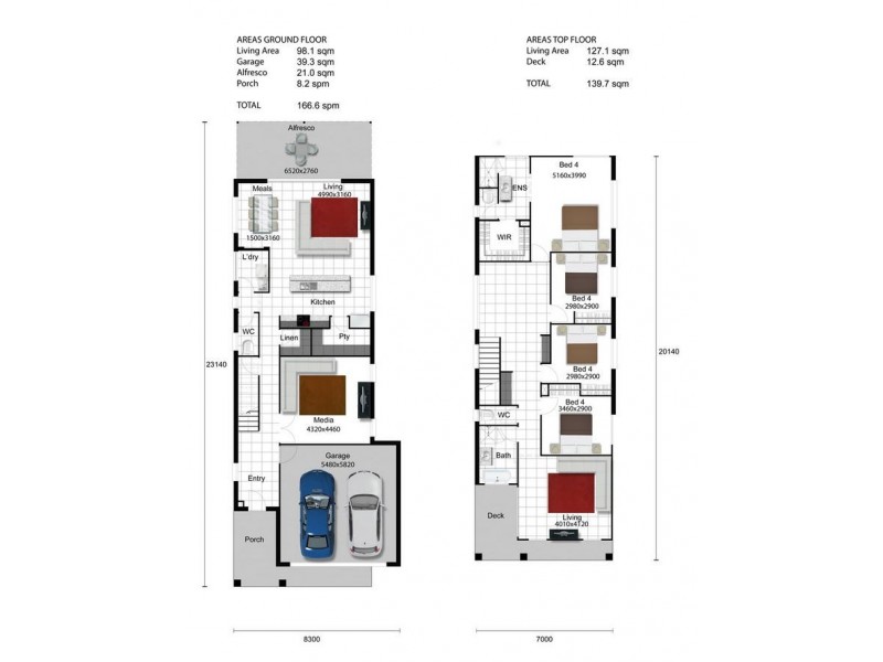28 Cascades Street, Springfield Lakes QLD 4300 Floorplan