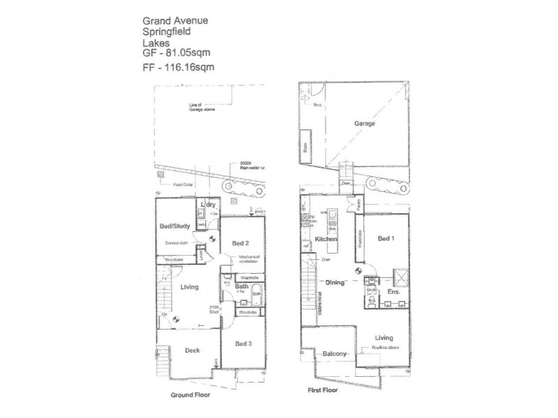 82 Grande Avenue, Springfield Lakes QLD 4300 Floorplan