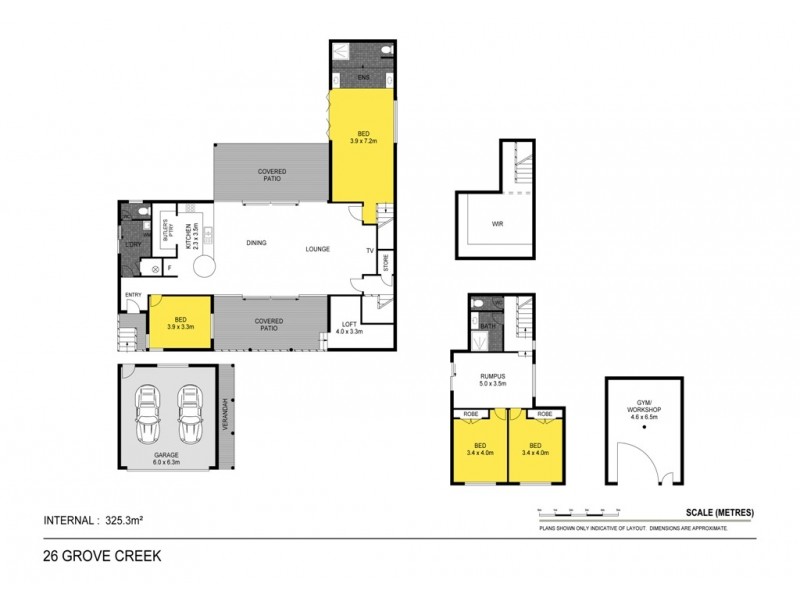 26 Grove Creek Close, Reedy Creek QLD 4227 Floorplan