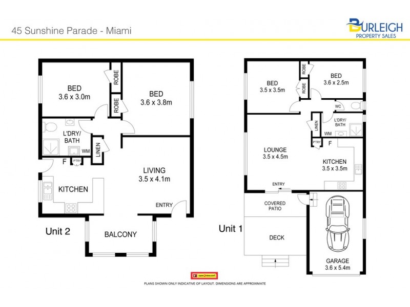 45 Sunshine Parade, Miami QLD 4220 Floorplan