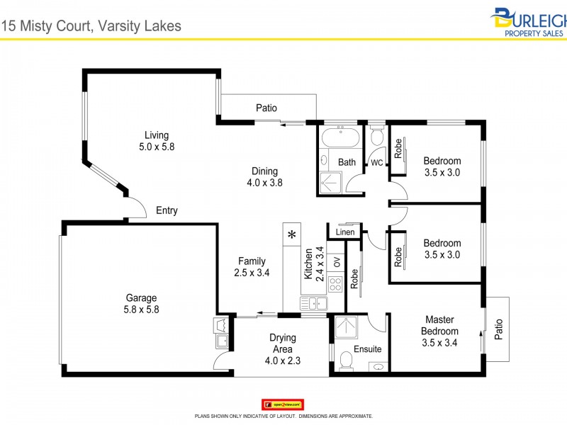 15 Misty Court, Varsity Lakes QLD 4227 Floorplan