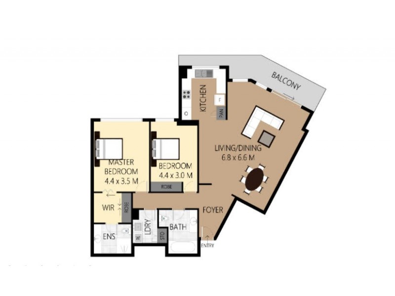 65/45 Hayle Street, Burleigh Heads QLD 4220 Floorplan