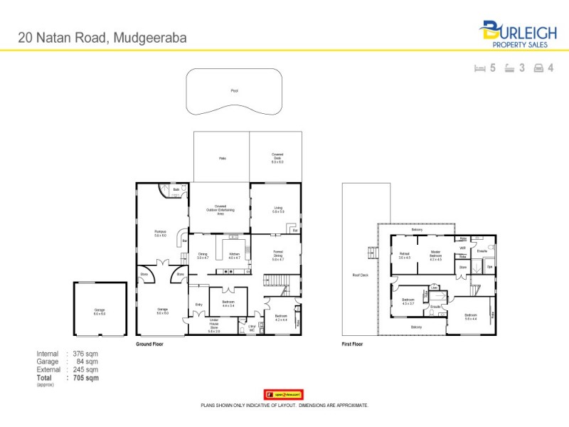 20 Natan Road, Mudgeeraba QLD 4213 Floorplan