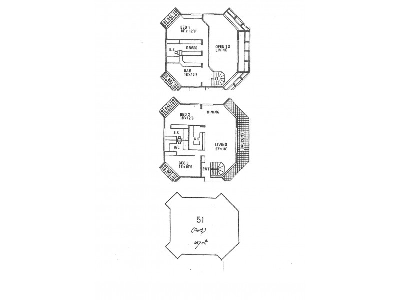 51/146 The Esplanade, Burleigh Heads QLD 4220 Floorplan