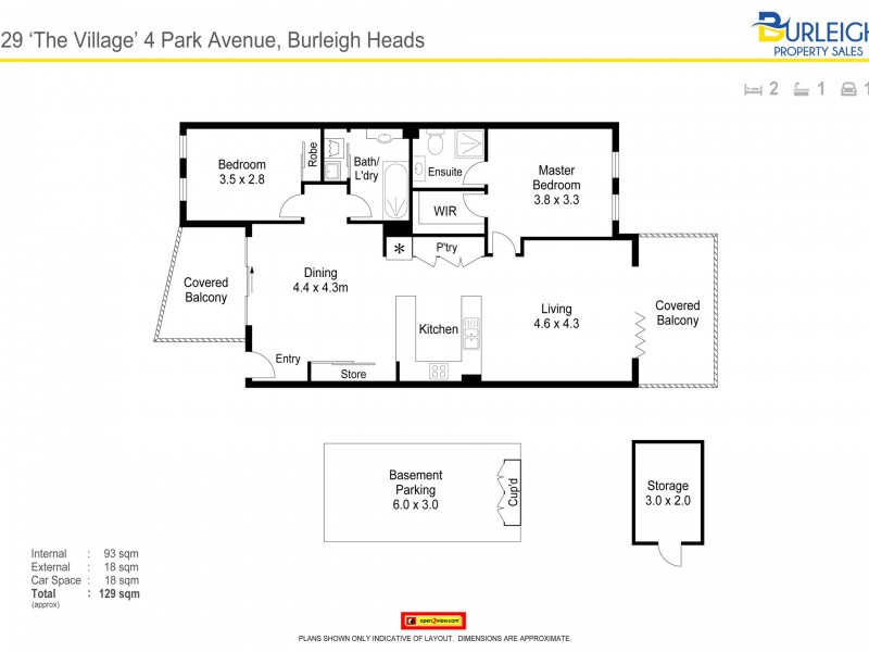 29/4 Park Avenue, Burleigh Heads QLD 4220 Floorplan