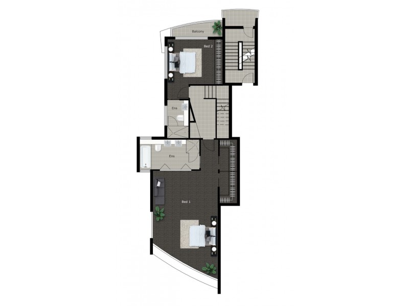 1/78 The Esplanade, Burleigh Heads QLD 4220 Floorplan