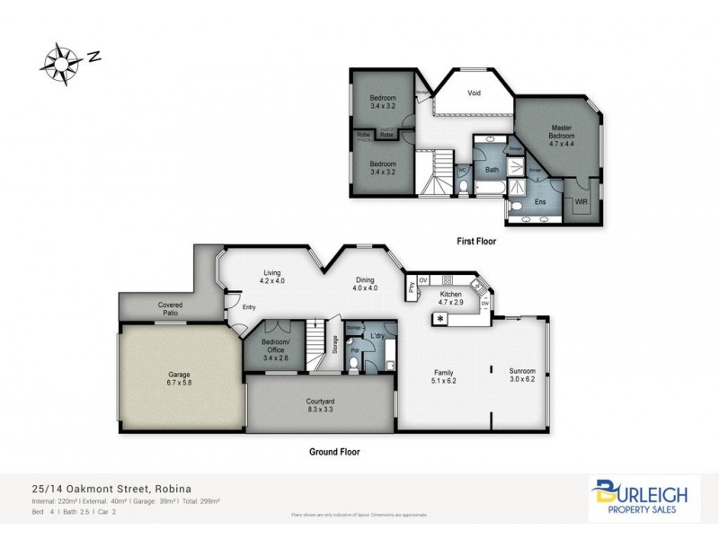 25/14 Oakmont Street, Robina QLD 4226 Floorplan