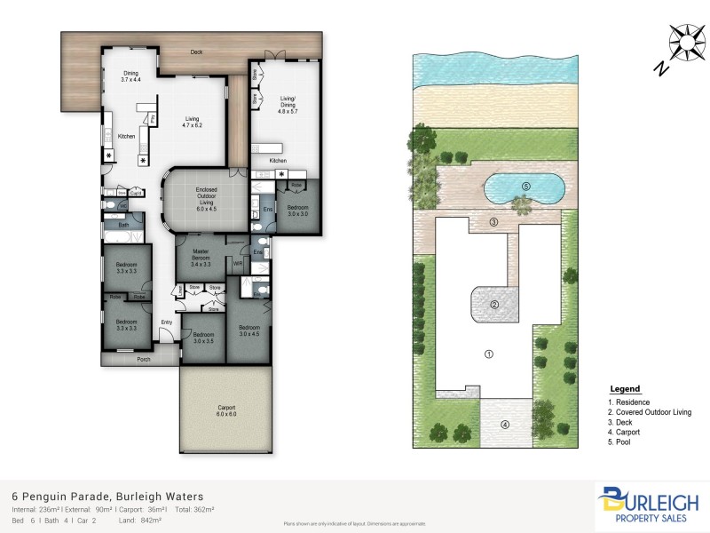 6 Penguin Parade, Burleigh Waters QLD 4220 Floorplan