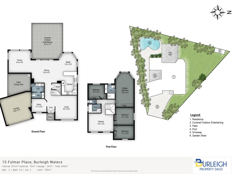 15 Fulmar Place, Burleigh Waters QLD 4220 Floorplan