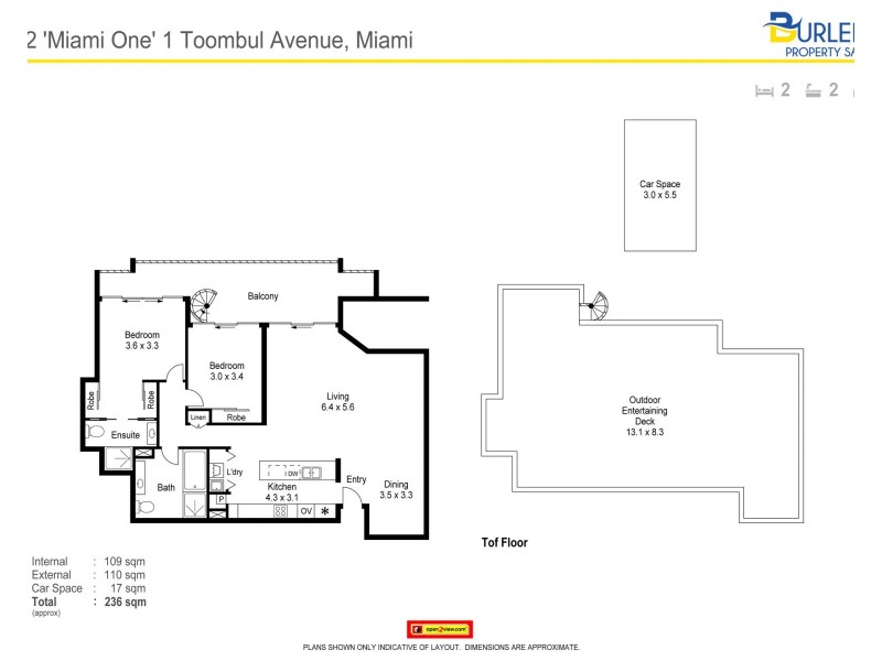 222/1 Toombul Avenue, Miami QLD 4220 Floorplan