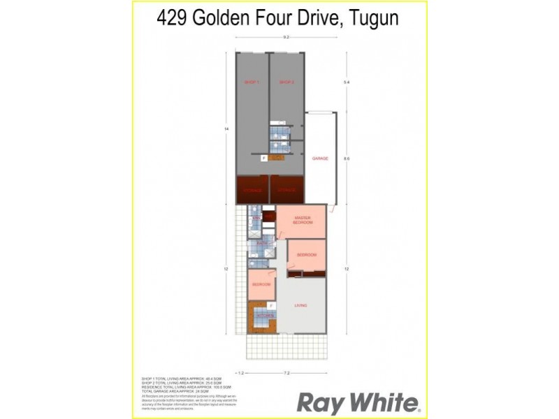 429 Golden Four Drive, Tugun QLD 4224 Floorplan