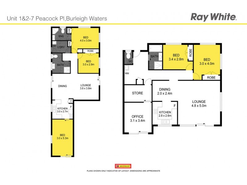 1/7 Peacock Place, Burleigh Waters QLD 4220 Floorplan