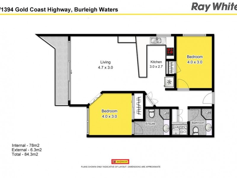 5/1396 Gold Coast Highway, Palm Beach QLD 4221 Floorplan