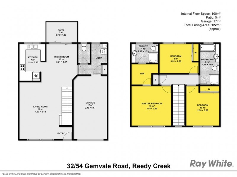 32/54 Gemvale Road, Reedy Creek QLD 4227 Floorplan