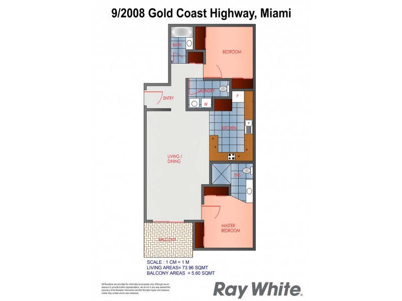9/2008 Gold Coast Highway, Miami QLD 4220 Floorplan