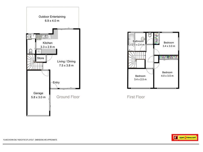 7/5 Greenlands Drive, Varsity Lakes QLD 4227 Floorplan