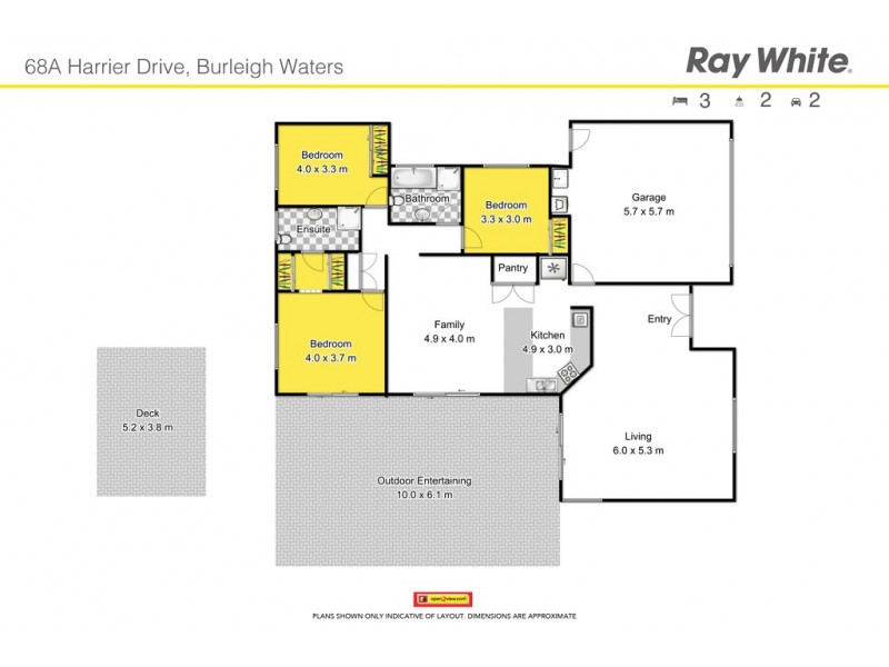 68A Harrier Drive, Burleigh Waters QLD 4220 Floorplan