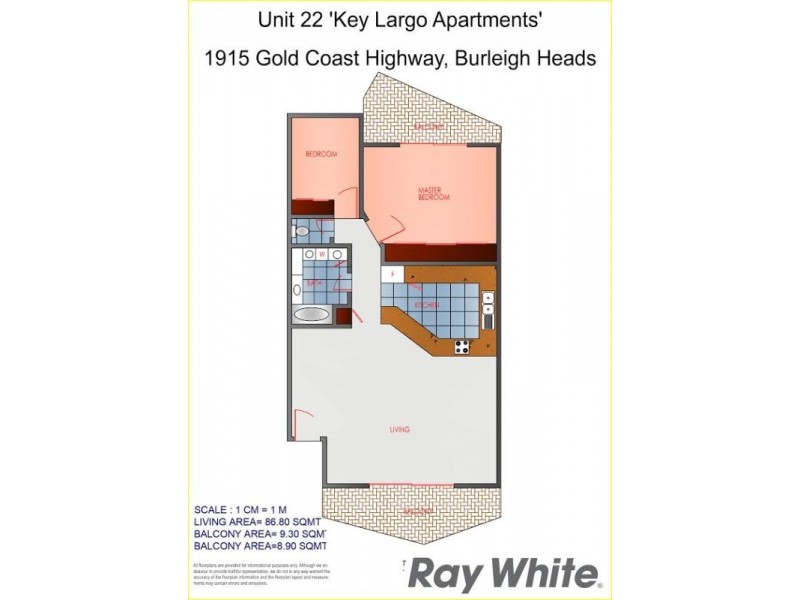 1915 Gold Coast Highway, Burleigh Heads QLD 4220 Floorplan