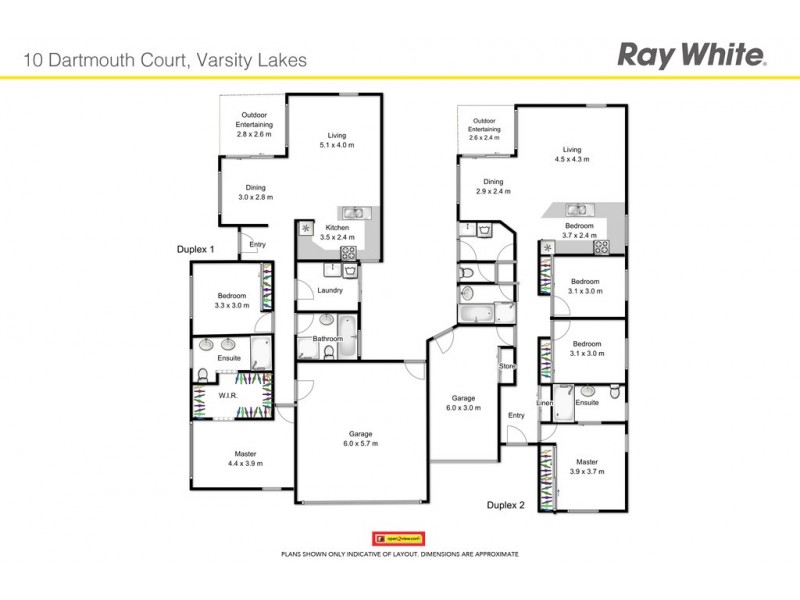 12 Dartmouth Court, Varsity Lakes QLD 4227 Floorplan