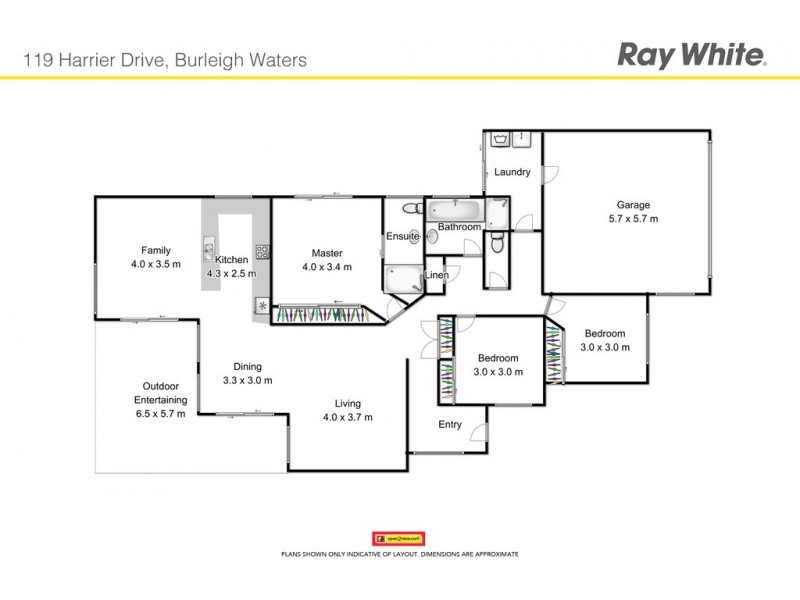 119 Harrier Drive, Burleigh Waters QLD 4220 Floorplan