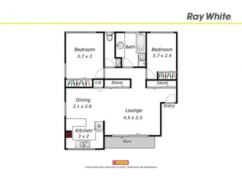 3/6 Brooke Avenue, Palm Beach QLD 4221 Floorplan