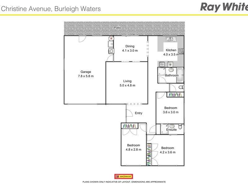 64 Christine Avenue, Burleigh Waters QLD 4220 Floorplan