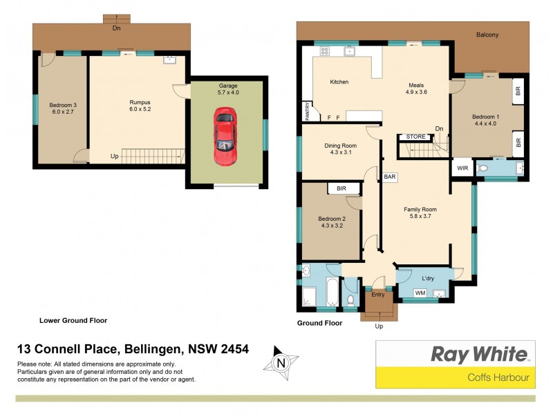 12 Connell Place, Bellingen NSW 2454 Floorplan