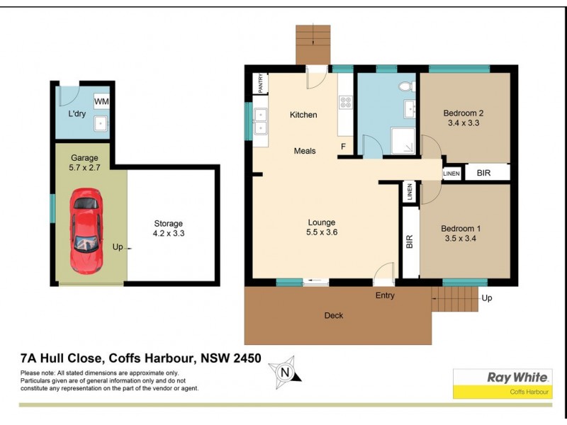 7A Hull Close, Coffs Harbour NSW 2450 Floorplan