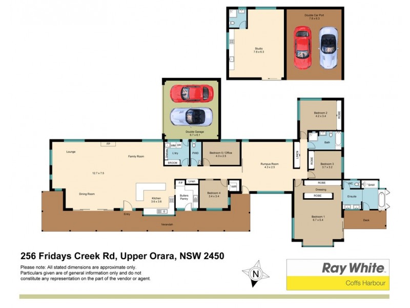 256 Fridays Creek Road, Upper Orara NSW 2450 Floorplan