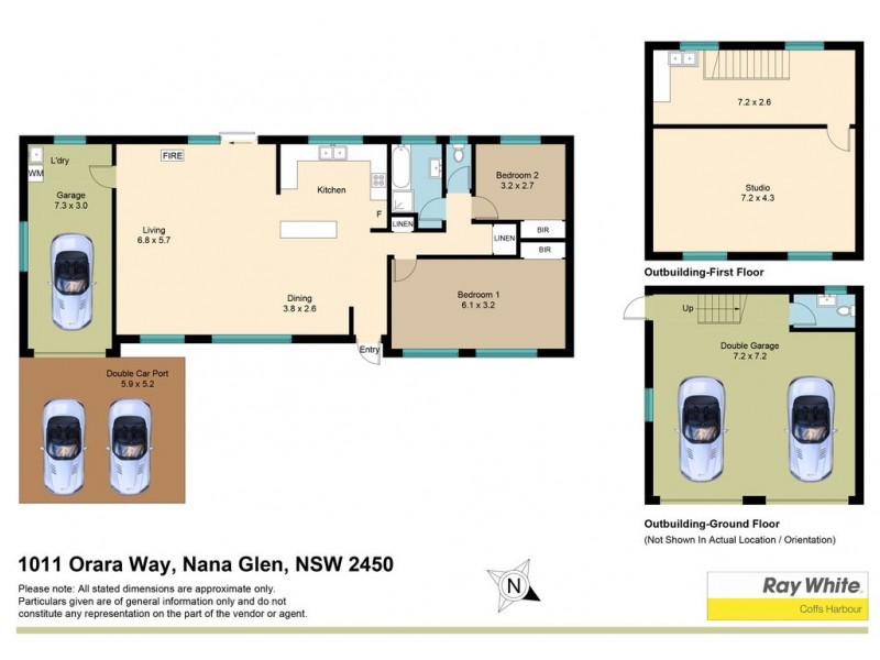 1011 Orara Way, Nana Glen NSW 2450 Floorplan