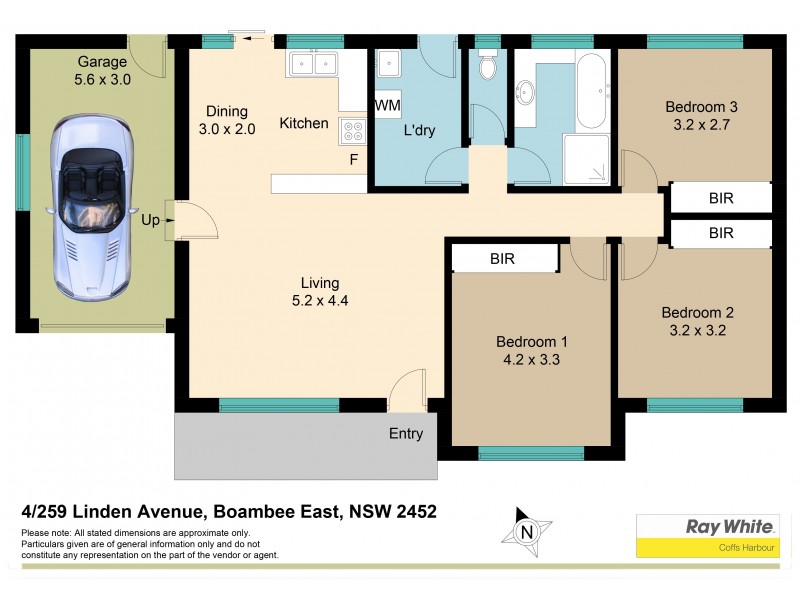 4/259 Linden Avenue, Boambee East NSW 2452 Floorplan