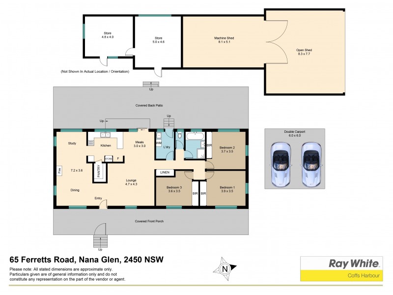65 Ferretts Road, Nana Glen NSW 2450 Floorplan