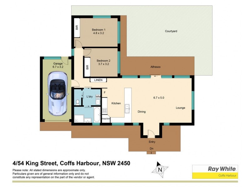 4/54 King Street, Coffs Harbour NSW 2450 Floorplan
