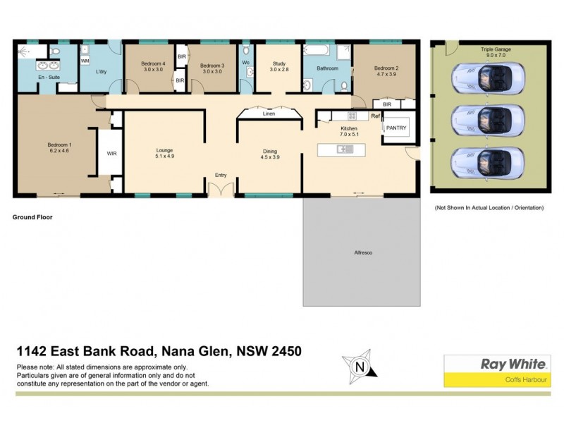 1142 East Bank Road, Nana Glen NSW 2450 Floorplan