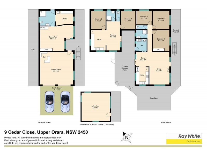 9 Cedar Close, Upper Orara NSW 2450 Floorplan