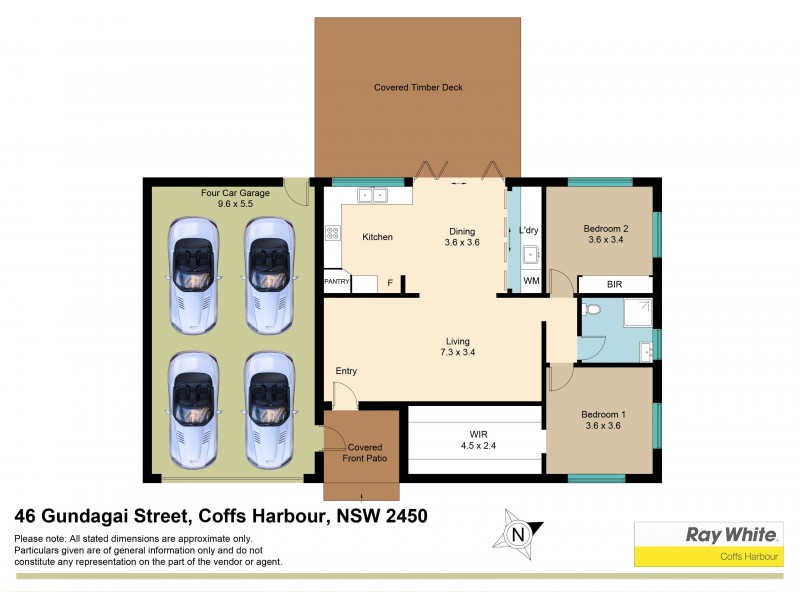 46 Gundagai Street, Coffs Harbour NSW 2450 Floorplan